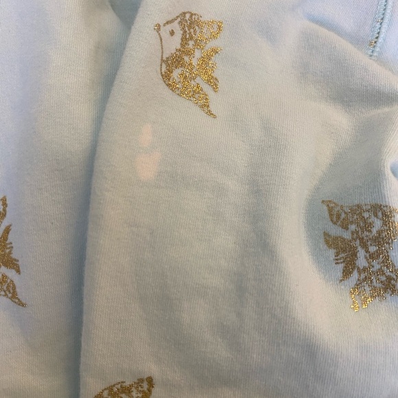 Lilly Pulitzer Seas The Day Resort Wear Fish Print Sweatshirt - Picture 5 of 7